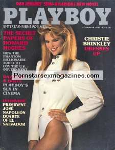 Playboy Nov 1984 magazine