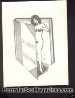 ExLibris Woman Nude Lady Bookplate JACQUES RASDOLSKY