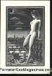 exlibris nude erotic bookplate